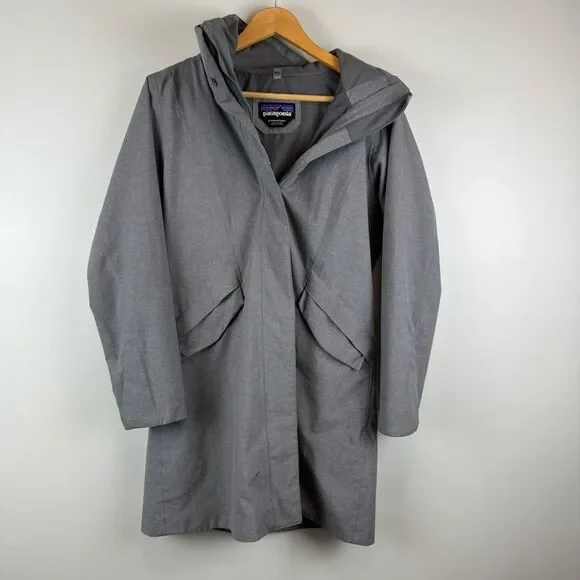 Patagonia Vosque 3-in-1 Parka Women's Size Small Style 28567 Grey - Picture 3 of 16